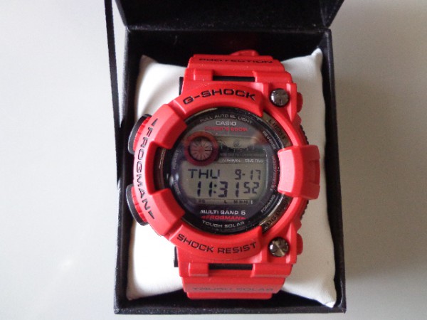 新品 G-SHOCK フロッグマン GWF-1000RD-4JF バーニングレッド