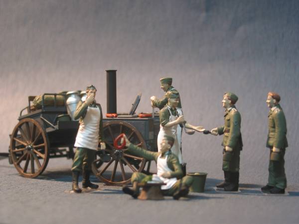 ドイツ軍・キッチン車１/３５完成品（タミヤ・ジャガー）