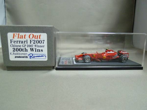 1/43 フェラーリ F2007 K.ライコネン 中国GP仕様 ショップ完成品 tameo