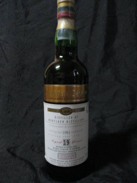モートラック　1981/19年熟成 シェリー　50% OMC