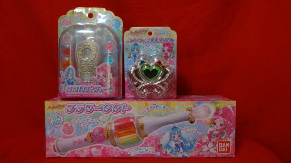 【未開封】ハートキャッチプリキュア なりきりアイテム3点セット