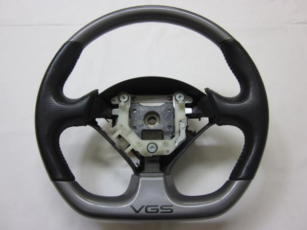Q S2000 AP1 AP2 VGS！ 純正革ステアリングハンドル 当社出