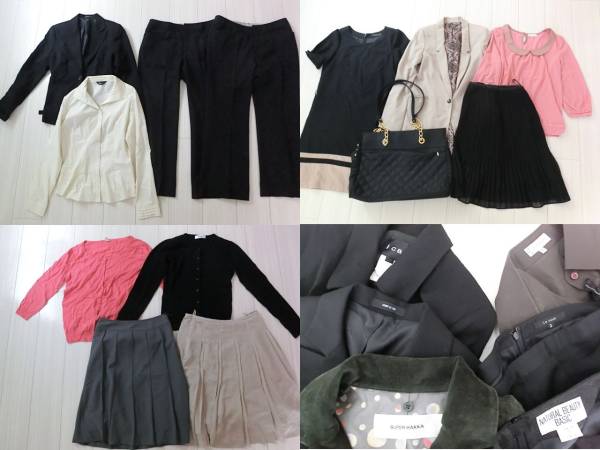 ●ブランド多数 OL・通勤・オフィス系福袋大量42点ジャケット入