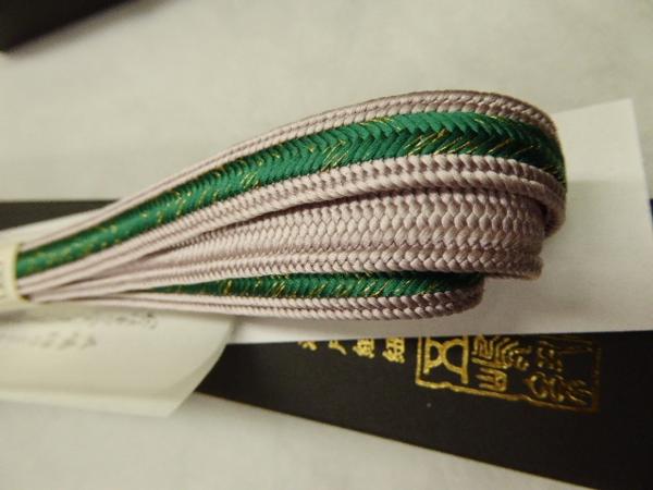 ☆着物通☆1015☆最高級厳選帯締め単品　五嶋紐の世界　　105