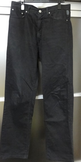 VERSACE メデューサ リベット ブラックパンツ ヴェルサーチ