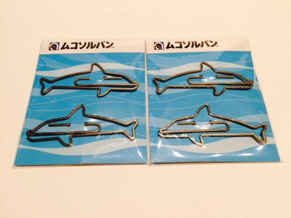 即決!! イルカ しおり クリップ 製薬会社 ノベルティ_1