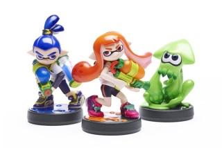 amiibo ガール ボーイ イカ スプラトゥーン 3種　新品