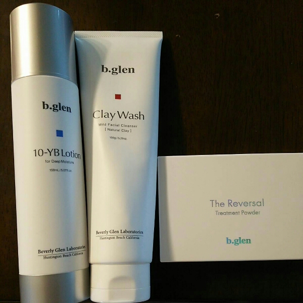 開封済 中古 ビーグレン10-YBローション 洗顔 パウダー セット_1