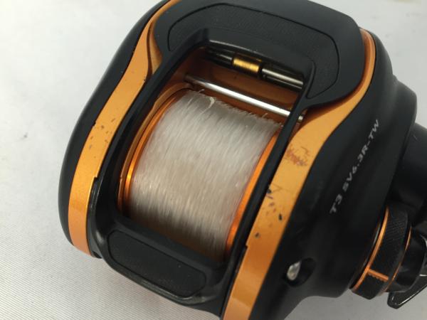 クリアランス通販売 【中古品】DAIWA ダイワ ベイトリール T3 SV 8.1R