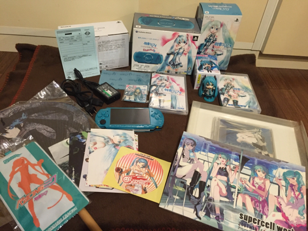 初音ミク PSP 本体 supercell DIVA ねんぷち いろいろセット_1