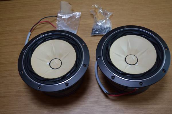 フォステックス　FE208ES×２　貼り替え