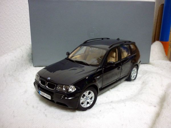 BMW X3 E83 1/18 ミニカー 特注 京商 SUV 黒 BMW X3 E83 1/18 ミニカー 特注 京商 SUV 黒