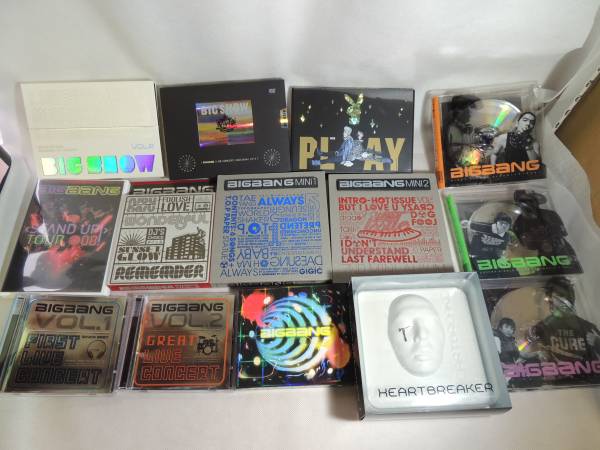 BIG BANG BIG SHOW2009 2010等 CD DVD まとめて 14点 K-POP