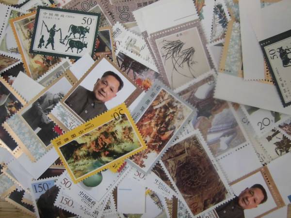 【大量・おまとめ】外国切手（中国切手）　未使用２５０枚