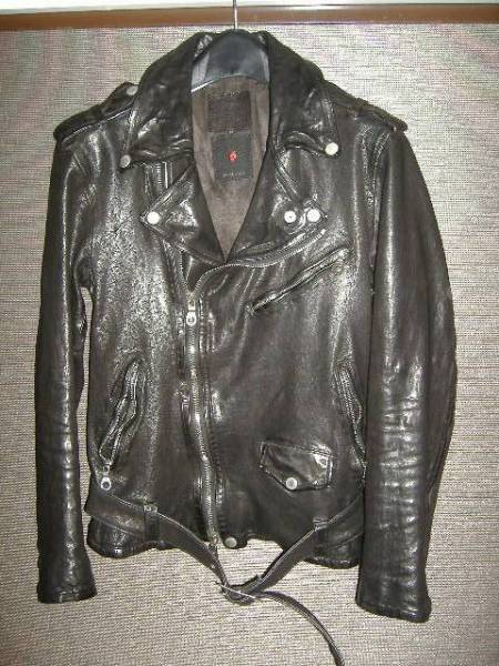 BACKLASHバックラッシュ× maxsix レザーライダースジャケット