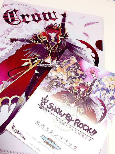 AGF SHOW BY ROCK!! シンガンクリムゾンズ クリアファイルセット