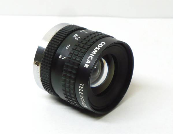 ★COSMICAR TELEVISION LENS 8.5mm 1:1.5◆Cマウント■良品