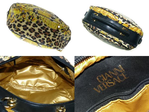 ★ジャンニヴェルサーチ★レオパード★豹柄ハンドバッグ