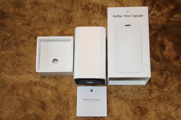 Apple AirMac Time Capsule 2TB (ME177J/A)中古美品 初期化済み