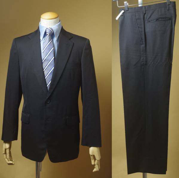 DRIES VAN NOTEN ブラック スーツ 46 DRIES VAN NOTENドリスヴァンノッテン黒スーツ46ライカ製 ドリスヴァン