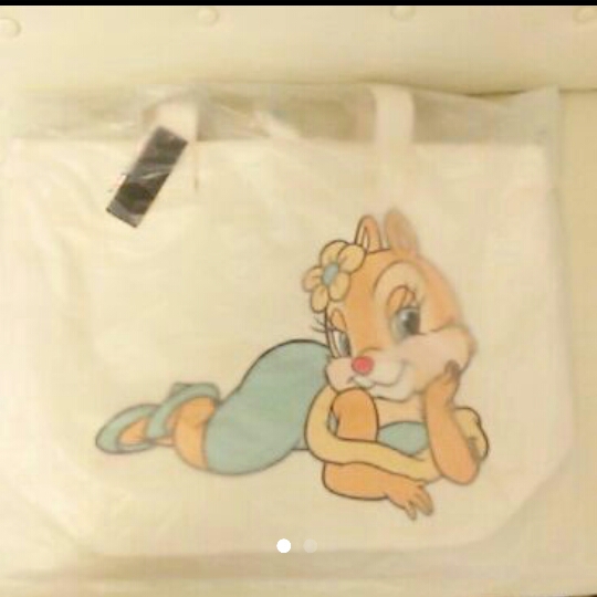 パニカム クラリス 4wayトート　新品　ディズニー　アプリコット