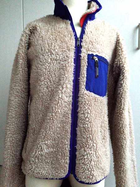 USA製/パタゴニアpatagonia/レトロフリースジャケット/Lベージュ