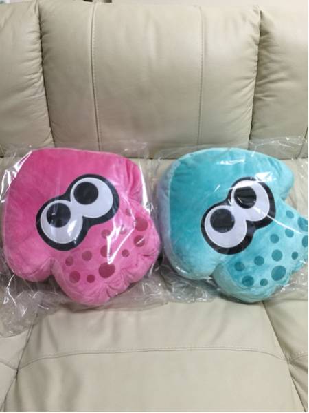 スプラトゥーン イカクッション ターコイズ&ピンクセット