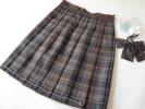 ■11即決■ 組曲KUMIKYOKU PURETE新品チェックスカート⑦ TL