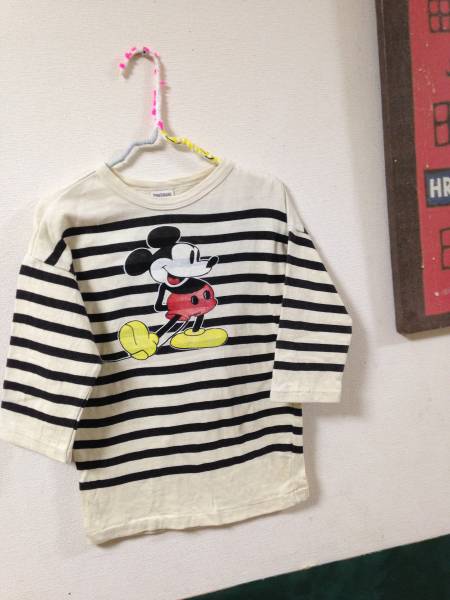 今季　デニム&ダンガリー　ミッキーコラボTシャツ 130サイズ