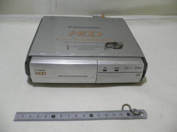 Tぁ■中古！Panasonic CN-HD9000WD本体のみ HDDナビ 2012年地図