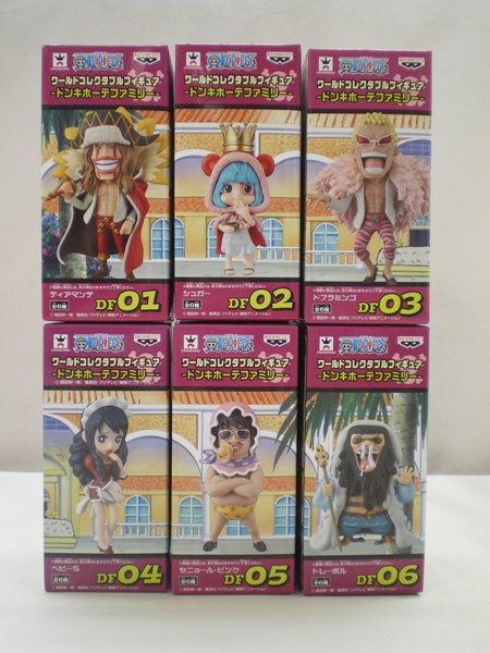 ワンピース ワールドコレクタブル ドンキホーテファミリー 6種③