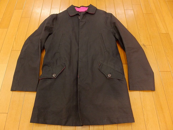 SS1116 シップス×MOON 英国素材ライナー付きステンコート L