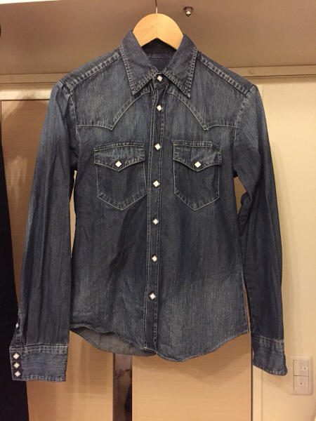 リチウムオム（LITHIUM HOMME）デニムシャツ