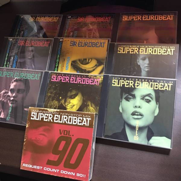 SUPER EUROBEAT VOL.81～VOL.90 フルセット/AVEX盤 Super SUPER