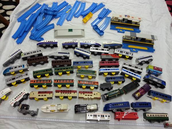 プラレール　車両・駆動車　沢山　富士・北斗星　中古・ジャンク