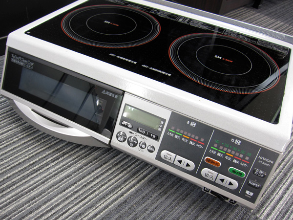 H2402●日立 IHクッキングヒーター HT-32WD 2口 ハイパワー