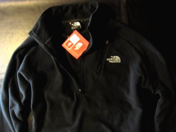 本物正規◆ノースフェイス◆ハーフジップフリース RUNCIBLE黒/XL