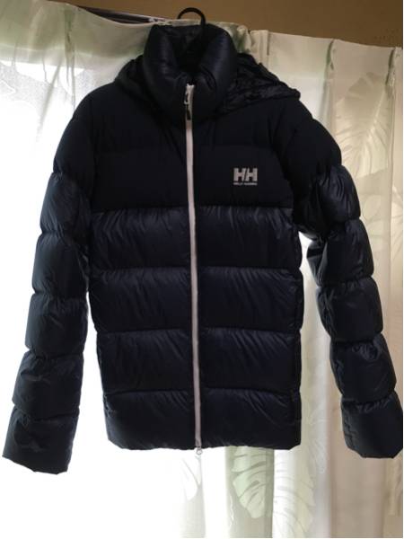 美品 HELLY HANSEN XL ヘリーハンセン ネイビー ダウン 最終値下