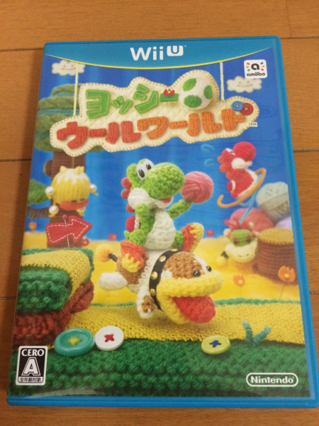 Wii U 美品 ヨッシーウールワールド 送料無料