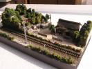 夢鉄道ジオラマ　　ＮＯ。３２５３ローカル線神社と雑貨店（２）
