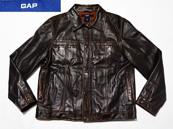 GAP ライダースジャケット レザージャケット GAP（レザージャケット