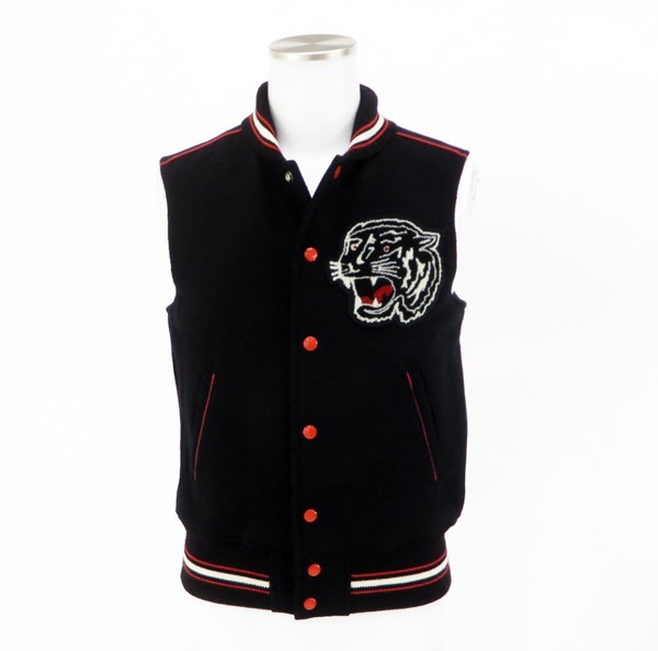 ◆【Pherrow's フェローズ】スタジャンベスト ブラック 38