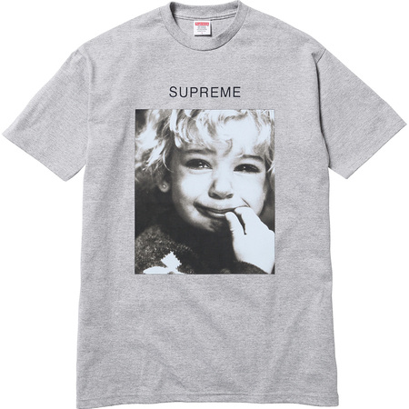 オンラインで半額 新作 2015 FW Supreme Crybaby Tee Tシャツ グレー L