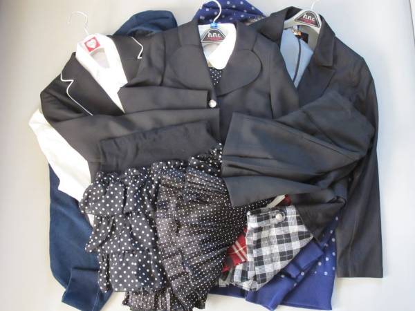 ◆美品・入学式、発表会用ブレザー＆スカート3セットおまけ付◆