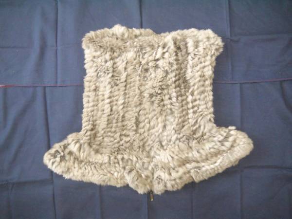 美品 未使用 ラビットファースヌード