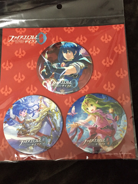 C89 ファイアーエムブレム サイファ 缶バッジセット 赤 コミック