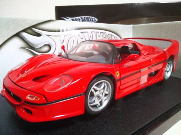☆ホットウィール 1/18 フェラーリ F50 (RED) Hot Wheels Premium