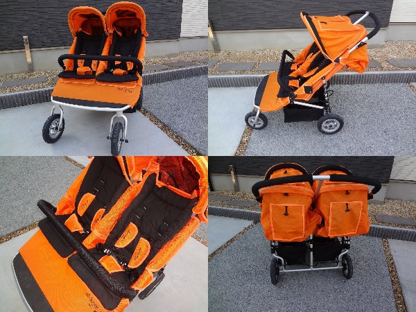 AirBuggy 正規品 エアバギー ミミ ダブル 双子 ベビーカー エアバギー 