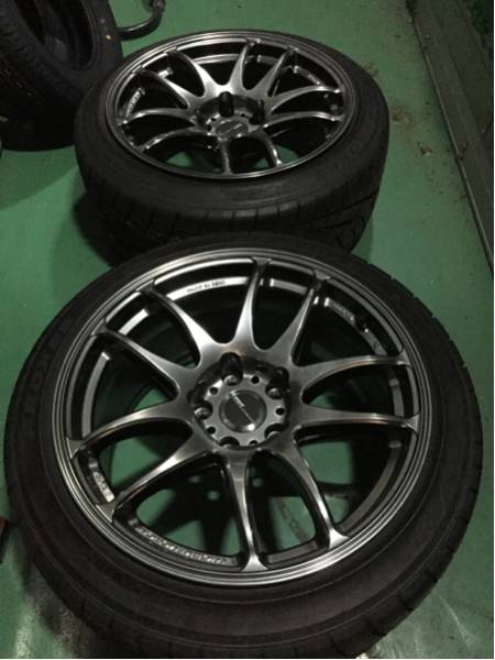 エモーション CR 極 17×9J +17 TOYO R1-R 未使用 2本ドリフト