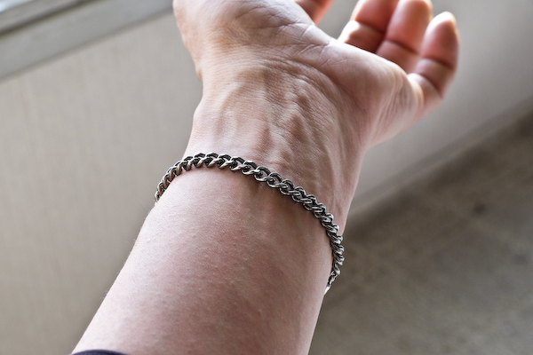 ファイテン(phiten) チタンチェーンブレス 19cm